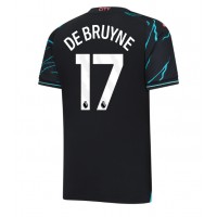 Dres Manchester City Kevin De Bruyne #17 Rezervni 2023-24 Kratak Rukav